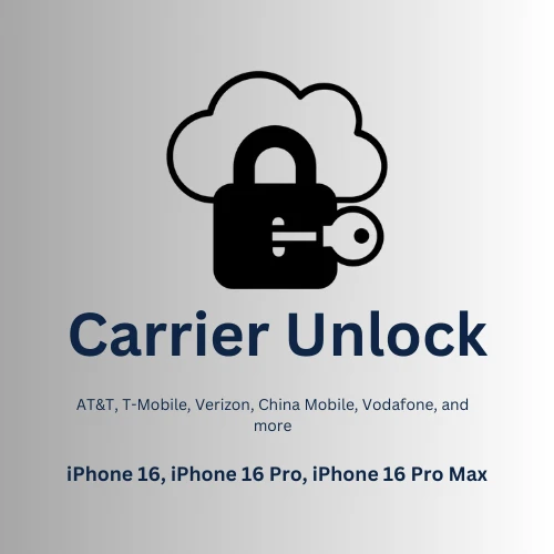 iPhone 16 Series Instant Carrier Unlock