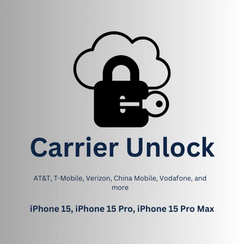 iPhone 15 Series Instant Carrier Unlock